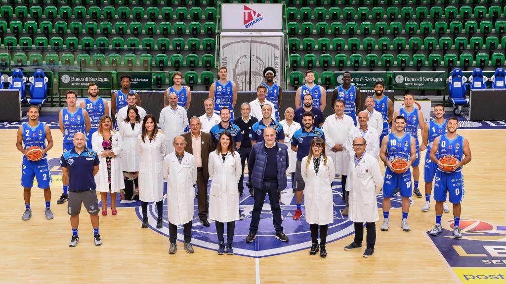 La Dinamo e la AOU di Sassari in campo per le Vaccinazioni